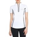 Equine Couture Ibiza Sport Shirt, White/Black, Large