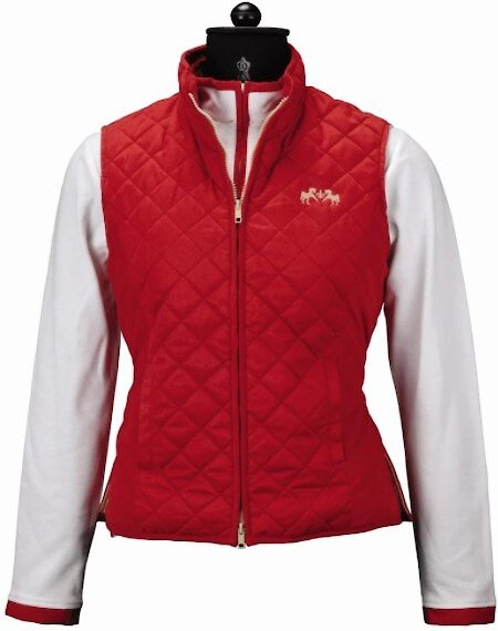 Equine Couture Spinnaker Vest, Red, 3X-Large slide 1 of 3
