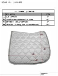 Equine Couture Matte All Purpose Pony Pad, Silver slide 2 of 2
