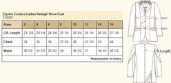 Equine Couture Ladies Raleigh Show Coat, Navy/Navy, 8 slide 2 of 2