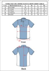 Equine Couture Children's Cara Short Sleeve Show Shirt, KL Baby Blue, Medium slide 2 of 3