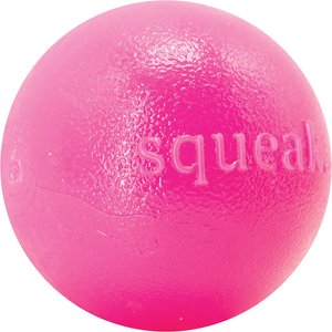 Planet Dog Squeak Ball Dog Toy, Pink