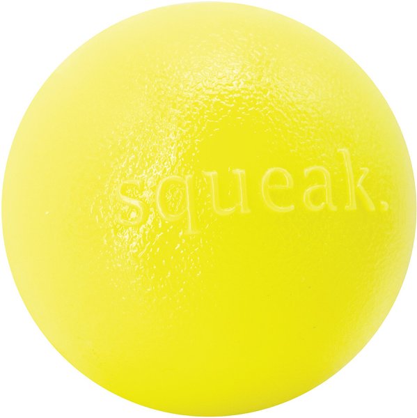 Planet Dog Squeak Ball Dog Toy, Yellow slide 1 of 7
