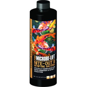 Microbe-Lift Nite-Out II Nitrifying Bacteria Pond Water Care, 16-oz bottle