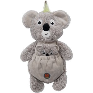Charming Pet Pouch Pals Koala Squeaky Dog Toy