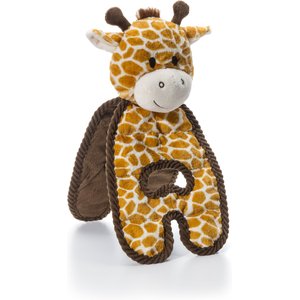 Petstages Cuddle Tugs Giraffe Squeaky Dog Toy