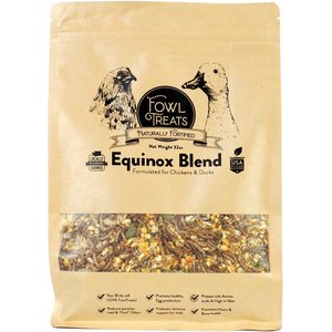 Fowl Treats Mealworm Blend Equinox Blend Chicken & Duck Treats, 2-lb bag