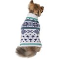Wagatude Snowflake Fair Isle Dog Sweater, Small