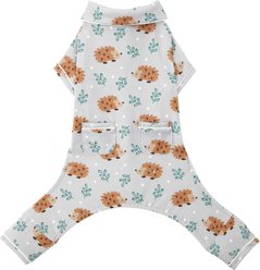 Wagatude Hedgehog Print Dog Pajamas, X-Small