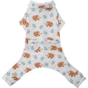 Wagatude Hedgehog Print Dog Pajamas, X-Small
