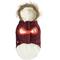 Show in main carousel: GF Pet Winter Sailor Dog Parka, Burgundy, X-Small slide 5 of 7