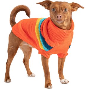 GF Pet Alpine Dog Sweater, Orange, X-Small