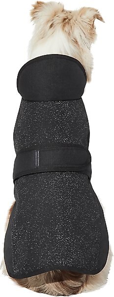 PetRageous Designs Kodiak Reflective Dog Coat, Black, Large slide 1 of 3