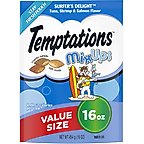 Temptations MixUps Surfers' Delight Flavor Soft & Crunchy Cat Treats, 16-oz bag