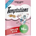 Temptations Classic Shrimpy Shrimp Flavor Soft & Crunchy Cat Treats, 16-oz bag