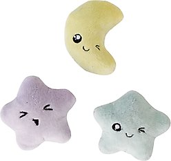 Catstages Toss 'N Twinkle Plush Cat Toy with Catnip, 3 count
