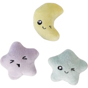 Catstages Toss 'N Twinkle Plush Cat Toy with Catnip, 3 count