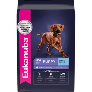 Eukanuba Large Breed Puppy Dry Dog Food, 4.5-lb bag
