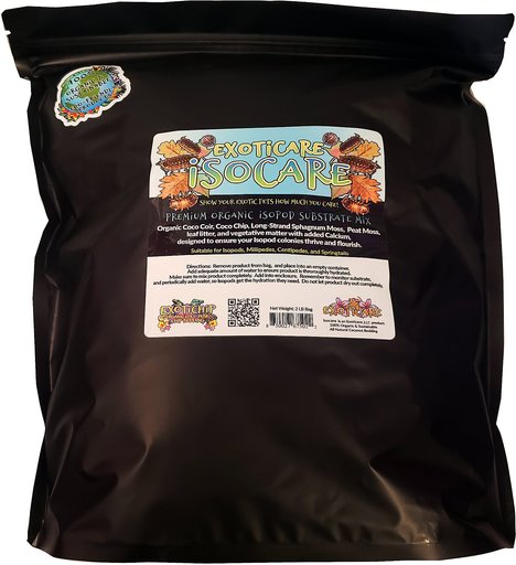 Exoticare Isocare Premium Isopod Reptile Substrate Mix, 2-lb bag