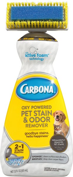 Carbona Oxy Powered Dog & Cat Stain & Odor Remover, 22-oz bottle slide 1 of 4