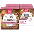 'The Honest Kitchen One Pot Stew Braised Beef & Lamb Stew with Green Beans & Sweet Potatoes Wet Dog Food, 10.5-oz bag, case of 6