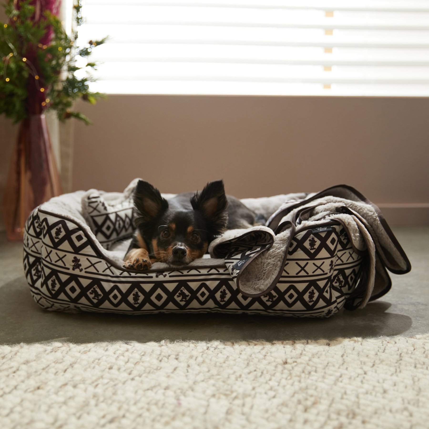 mickey dog bed