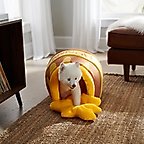 Disney Winnie the Pooh Honey Pot Covered Cat & Dog Bed