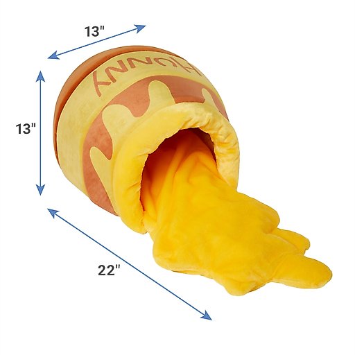 Disney Winnie the Pooh Honey Pot Covered Cat & Dog Bed