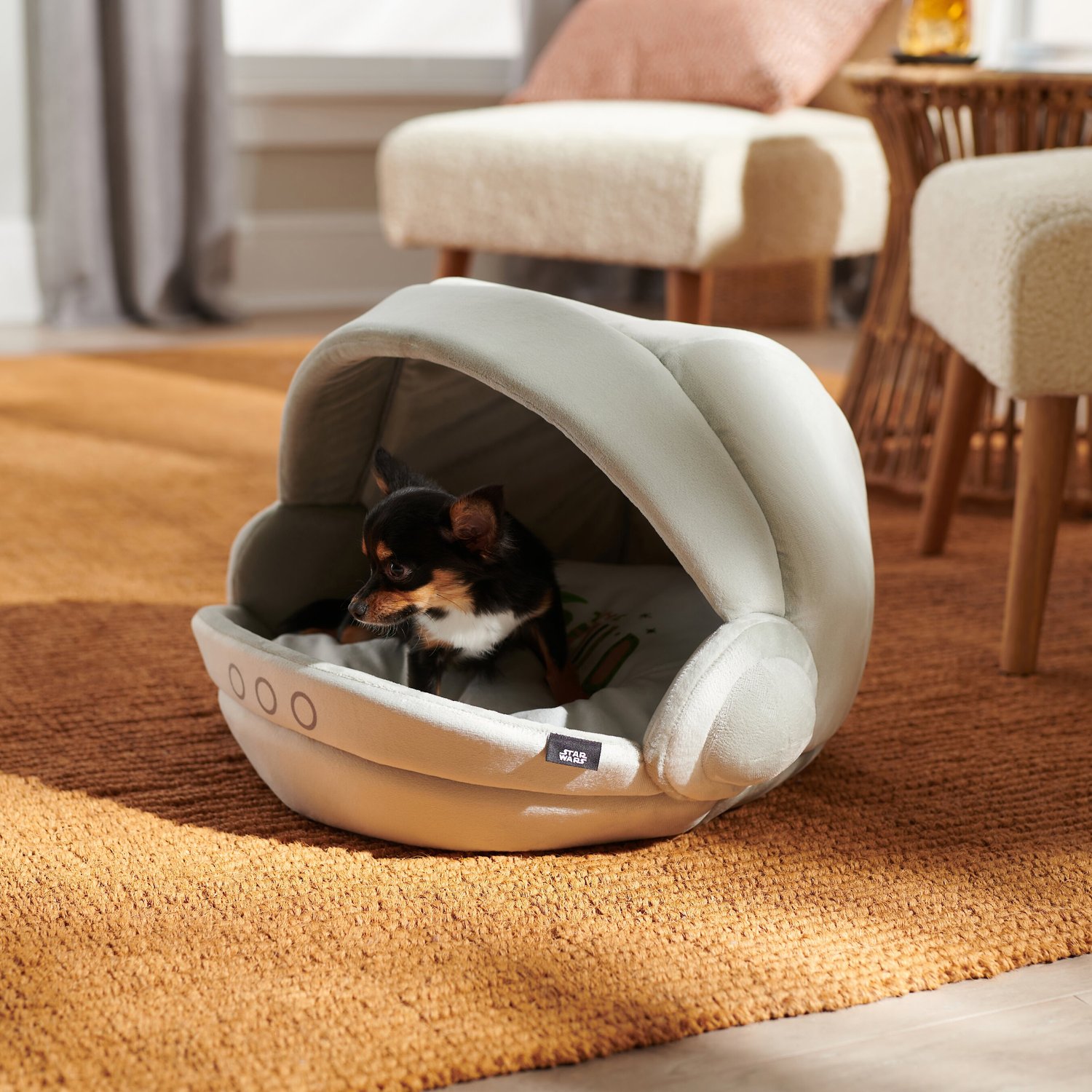 STAR WARS THE MANDALORIAN GROGU Pram Covered Cat & Dog Bed