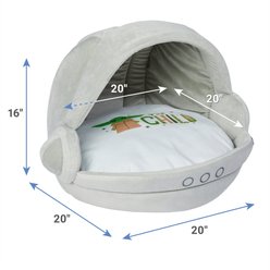 STAR WARS THE MANDALORIAN GROGU Pram Covered Cat & Dog Bed slide 2 of 5