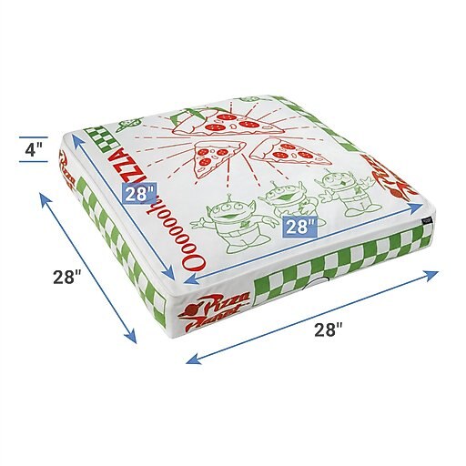Pixar Toy Story's Pizza Planet Pillow Dog & Cat Bed, Medium