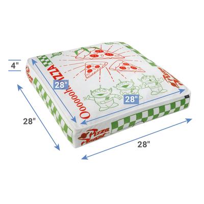 Show full view: Pixar Toy Story's Pizza Planet Pillow Dog & Cat Bed, Medium slide 2 of 6
