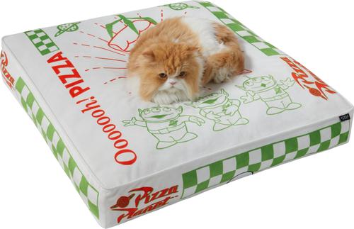 Show full view: Pixar Toy Story's Pizza Planet Pillow Dog & Cat Bed, Medium slide 3 of 6