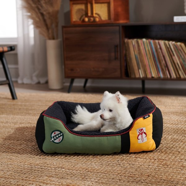 STAR WARS BOBA FETT Bolster Dog & Cat Bed, Large slide 1 of 5