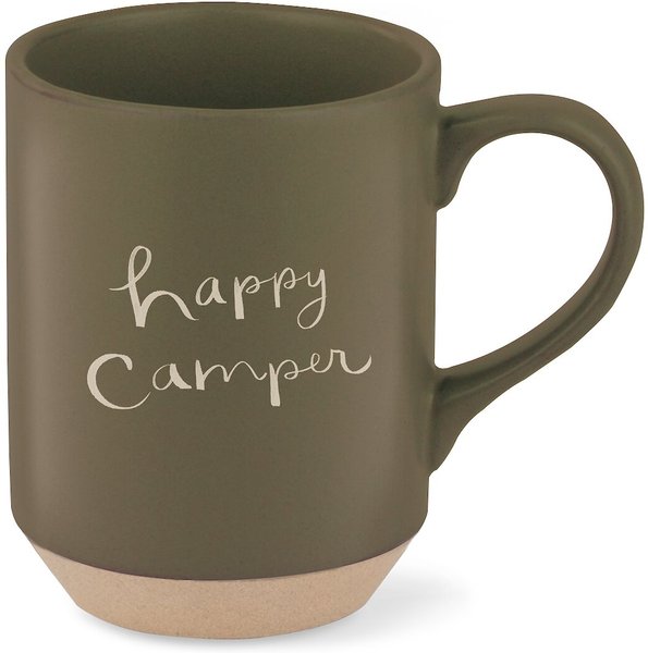 Fringe Studio "Happy Camper" Stoneware Mug, 12-oz slide 1 of 3