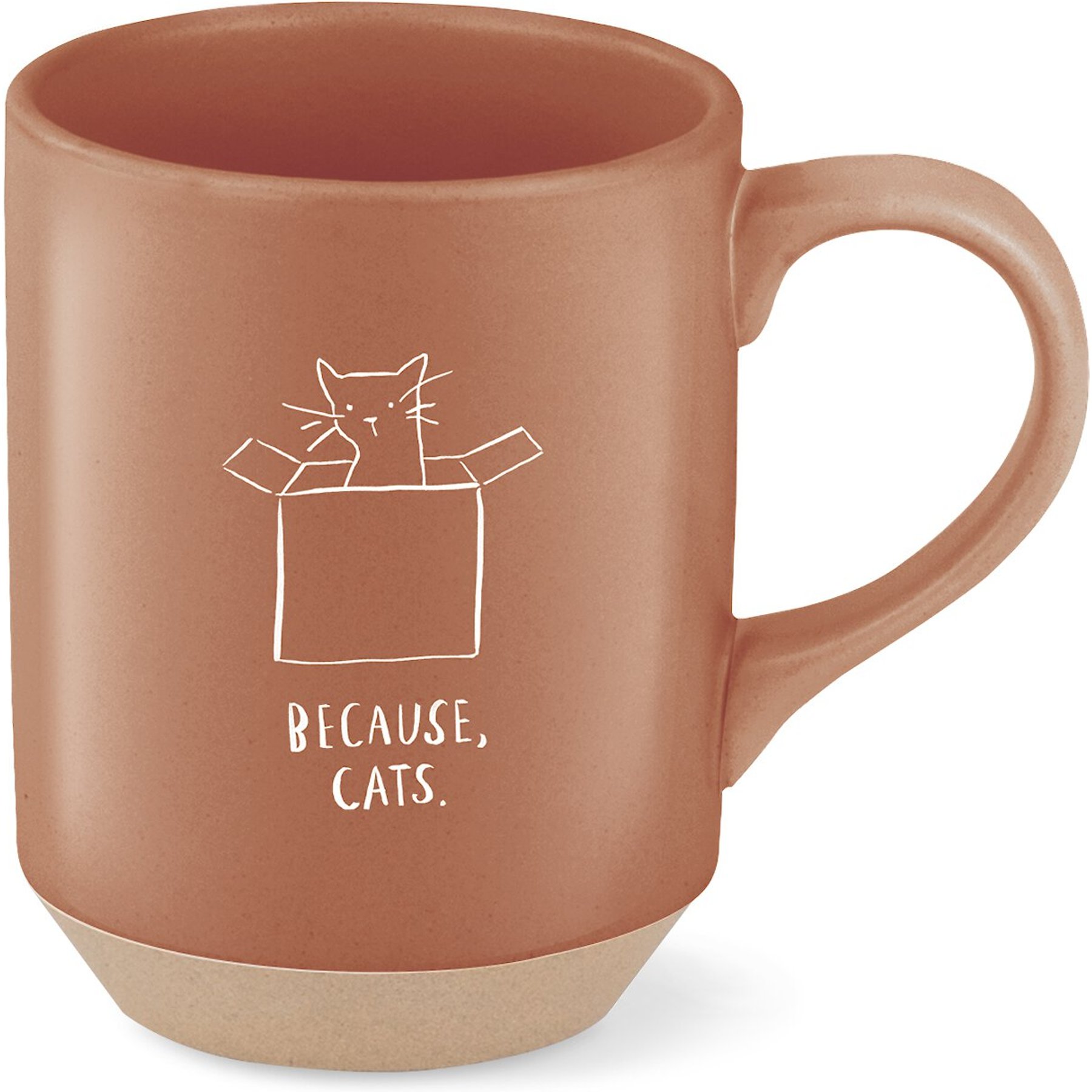 Fringe Studio "Thing for Cats" Stoneware Mug, 12-oz