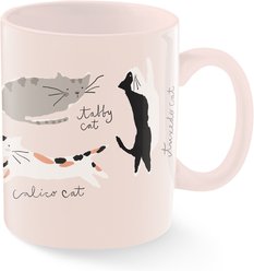Fringe Studio "Cat Breed Mix" Montana Mug, 16-oz