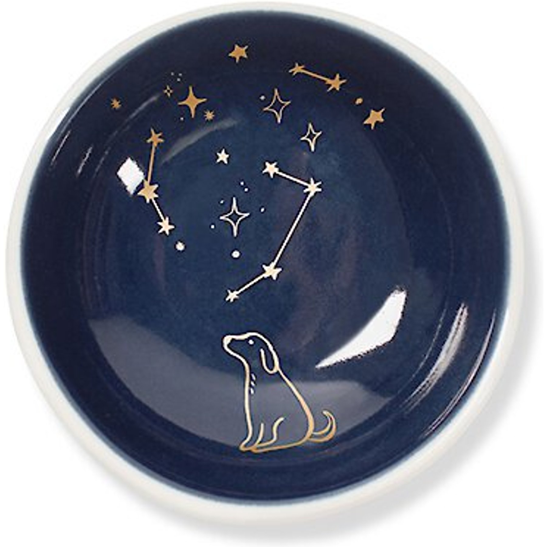 FRINGE STUDIO "Dog Celestial" Trinket Dish Tray