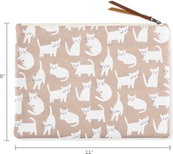 Fringe Studio "Miss Kitty" Canvas Pouch, Large slide 2 of 2
