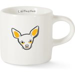 Fringe Studio "Dogs & Coffee" Montana Ceramic Mug, 16-oz