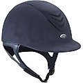 IRH IR4G Navy Amara Suede & Matte Navy Vent Riding Helmet, X-Large