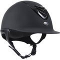 IRH IR4G Matte Black Finish & Gloss Black Vent Riding Helmet, X-Large