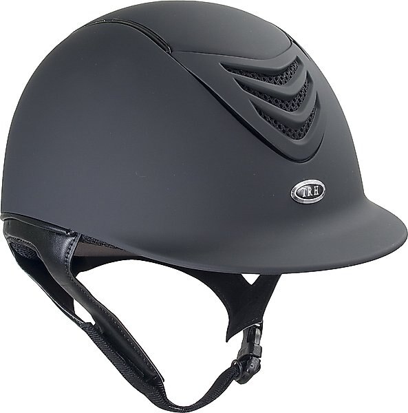 IRH IR4G Matte Black Finish & Matte Black Vent Riding Helmet, Large slide 1 of 1