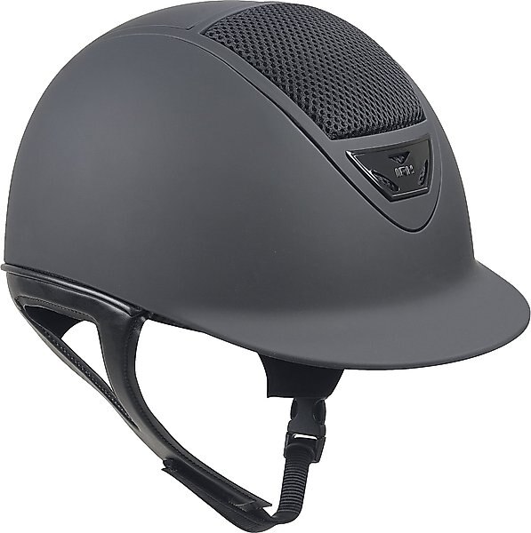 IRH XLT Matte Black Finish & Matte Black Frame Riding Helmet, Medium slide 1 of 1