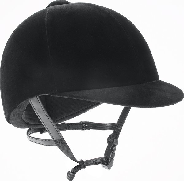 IRH Medalist Hunt Cap Style Riding Helmet, Black, 6 7/8 slide 1 of 3