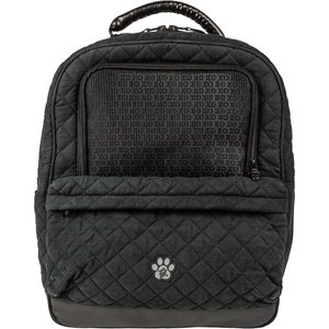 Trisha Yearwood Pet Collection Dog Carrier Backpack, Black