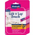 Vitakraft Lick 'n' Lap Creamy Chicken Low Calorie Interactive Wet Cat Treat?, 0.42-oz tube, case of 20