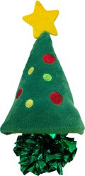 KONG Holiday Crackles Christmas Tree Cat Toy
