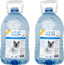 CatWater pH Balanced Urinary Support Cat Water, 135.2-oz, 2 count