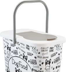 Pounce + Fetch Dry Pet Food Storage Container, 3-gal, Dog slide 2 of 6